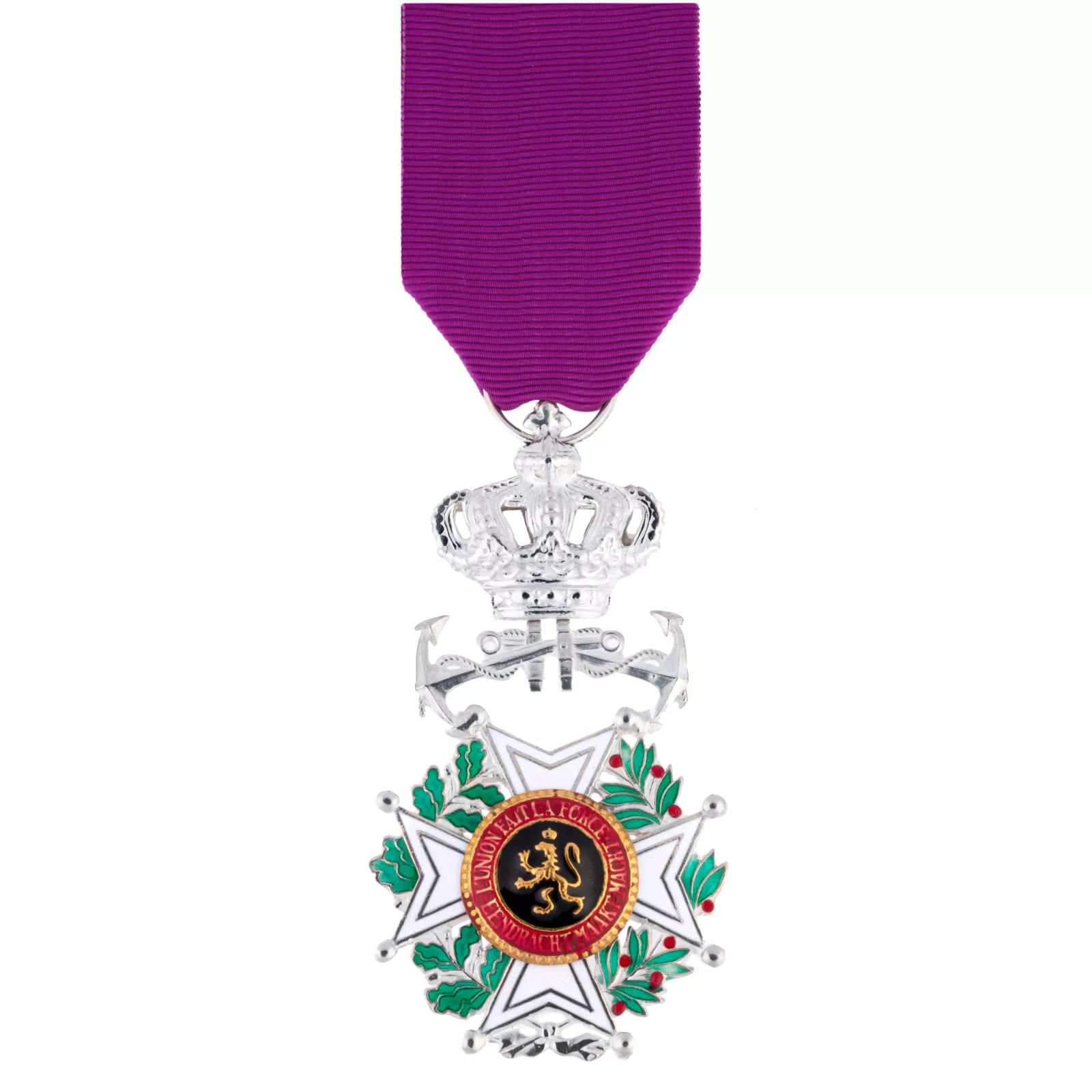 Knight Order of Leopold Maritime Big medal in metal