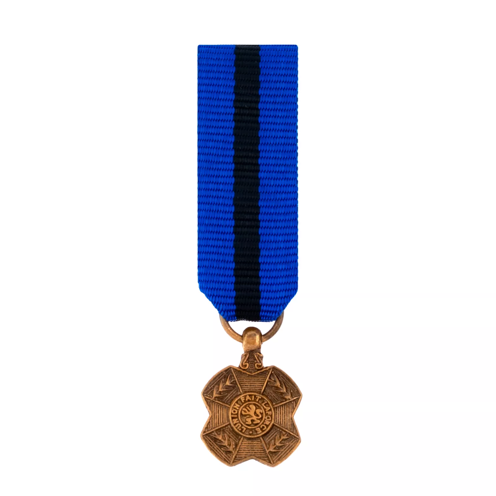 Bronze Medal Order of Leopold II Small medal in metal in French