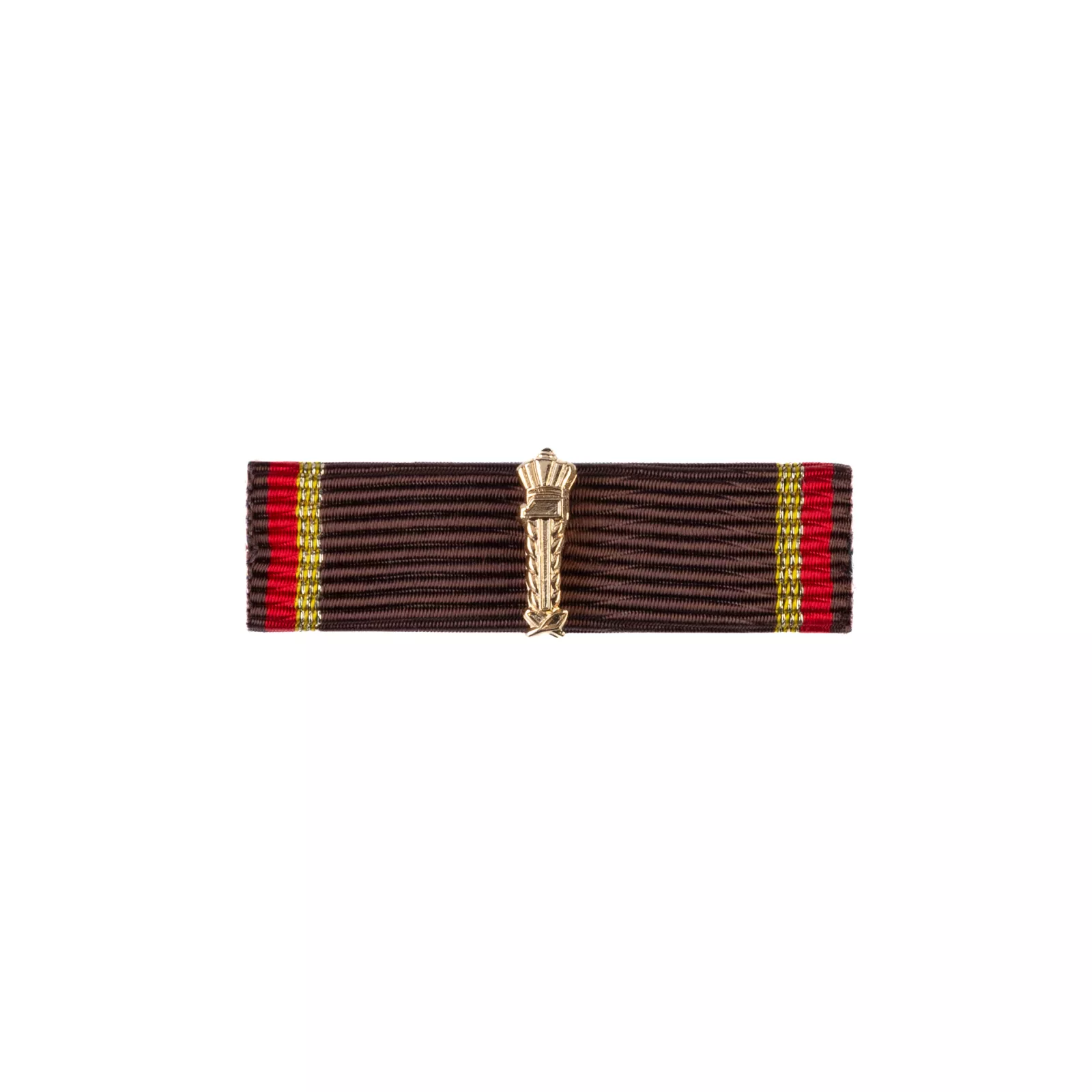Médaile Lauréat du Travail - or Barrette uniforme avec attribut (glissière)