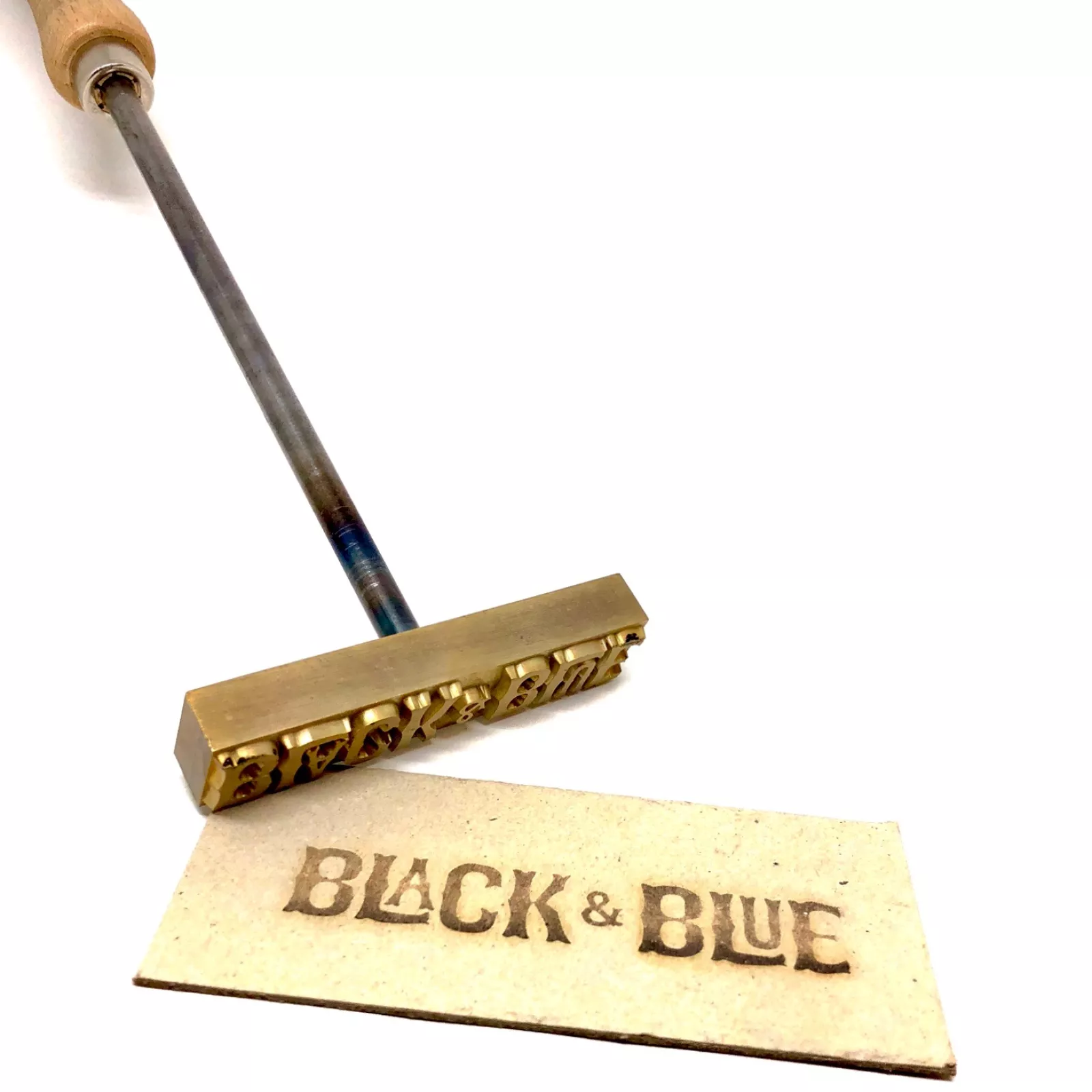 Custom-made hand branding stamp