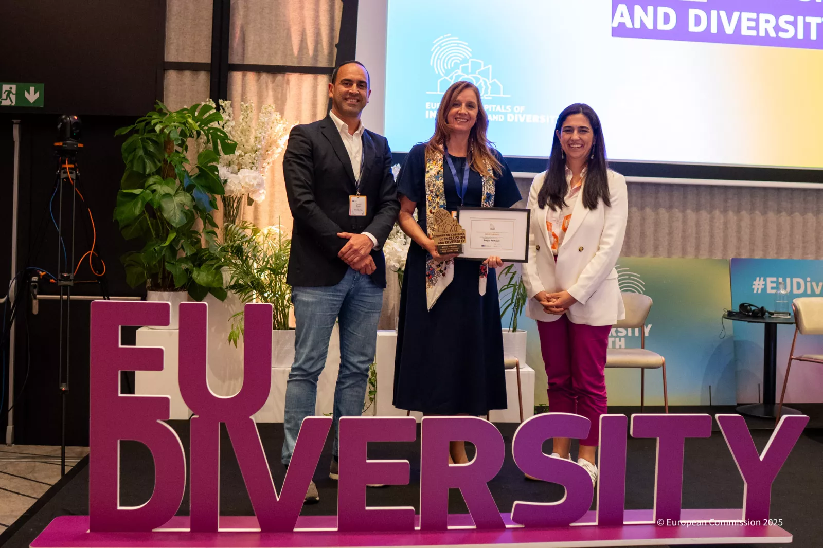 Uitreiking European Capitals of Inclusion and Diversity Award